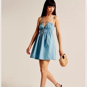 A&F Strappy Babydoll Mini Dress